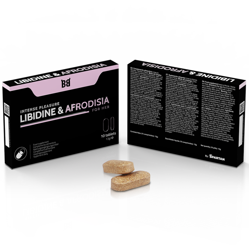 BLACK BULL - LIBIDINE & AFRODISIA INTENSE PLEASURE FOR HER 10 TABLETS