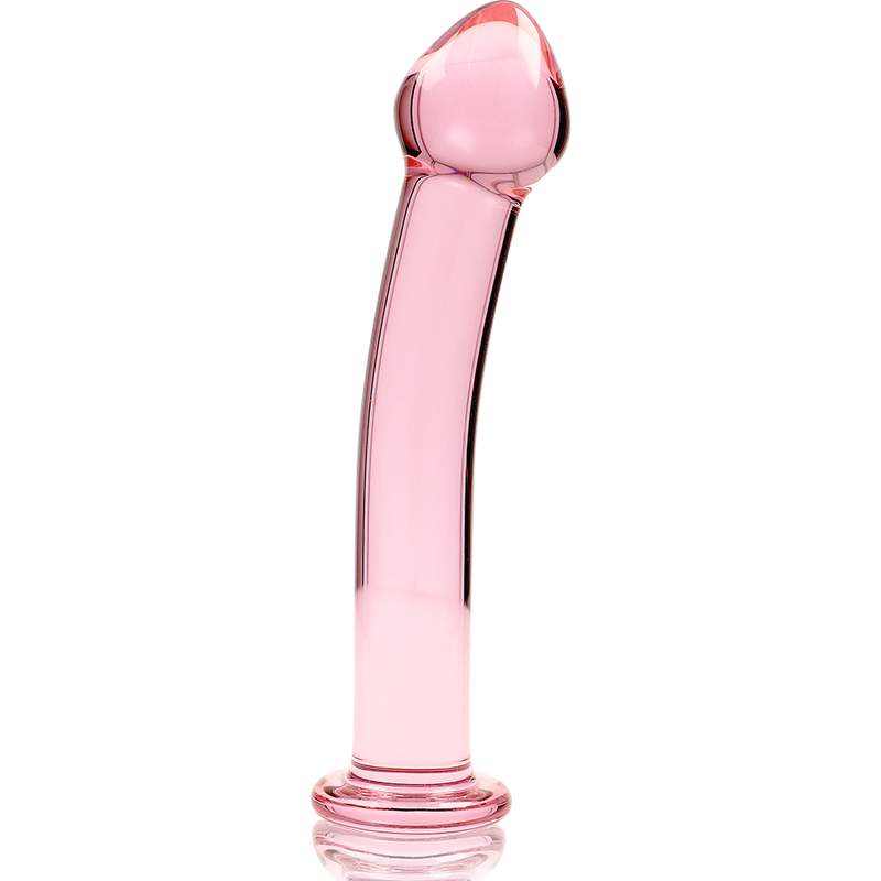 NEBULA SERIES BY IBIZA - MODEL 11 DILDO BOROSILICATE GLASS CLEAR 16 CM -O- 3 CM