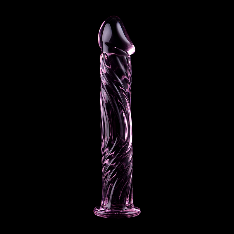 NEBULA SERIES BY IBIZA - MODEL 12 DILDO BOROSILICATE GLASS CLEAR 17 CM -O- 3.5 CM