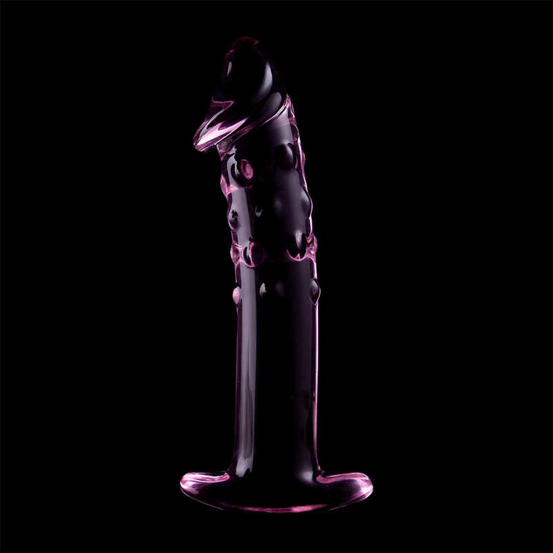 NEBULA SERIES BY IBIZA - MODEL 19 DILDO BOROSILICATE GLASS CLEAR 18.5 CM -O- 4 CM