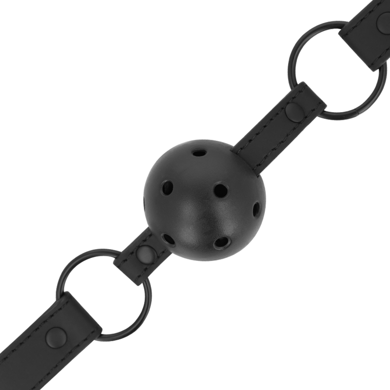 INTENSE - FETISH VEGAN LEATHER BALL GAG