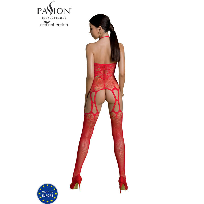 PASSION - ECO COLLECTION BODYSTOCKING ECO BS002 BLACK