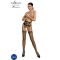 PASSION - ECO COLLECTION BODYSTOCKING ECO S009 WHITE