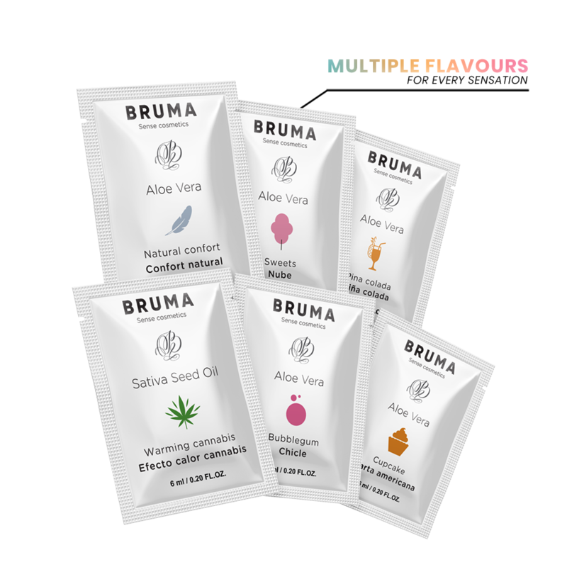 BRUMA - ALOE VERA SLIDING GEL SWEETS FLAVOR 6 ML