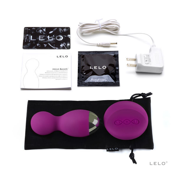 LELO - BADGE HULA BOLAS DEEP ROSE