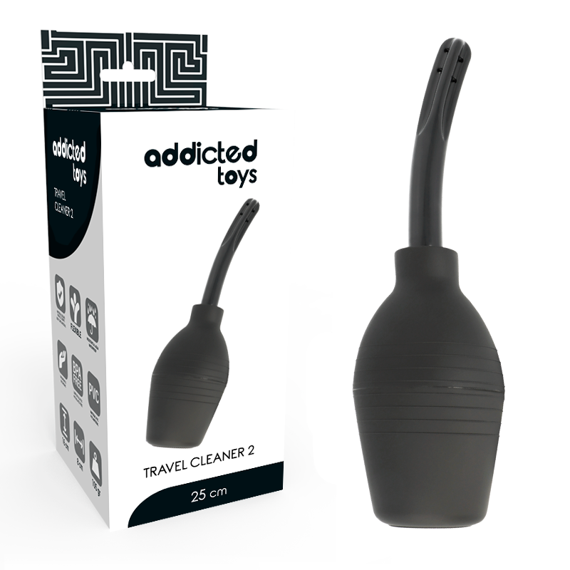 ADDICTED TOYS - SQUEEZE CLEAN PRETO