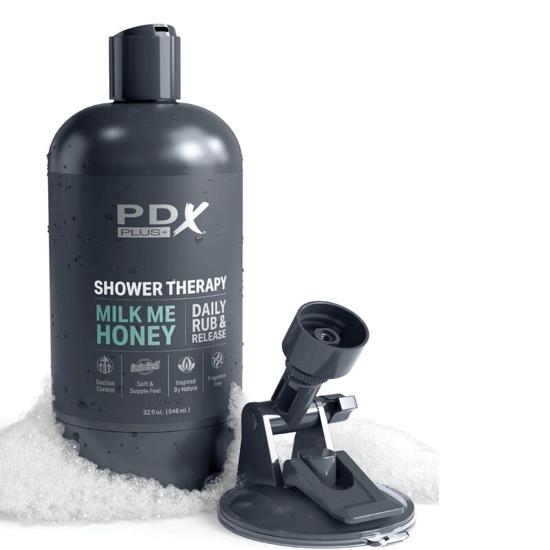 PDX PLUS - STROKER MASTURBATOR DISCREET DESIGN OF MILK ME HONEY SHAMPOO BOTTLE