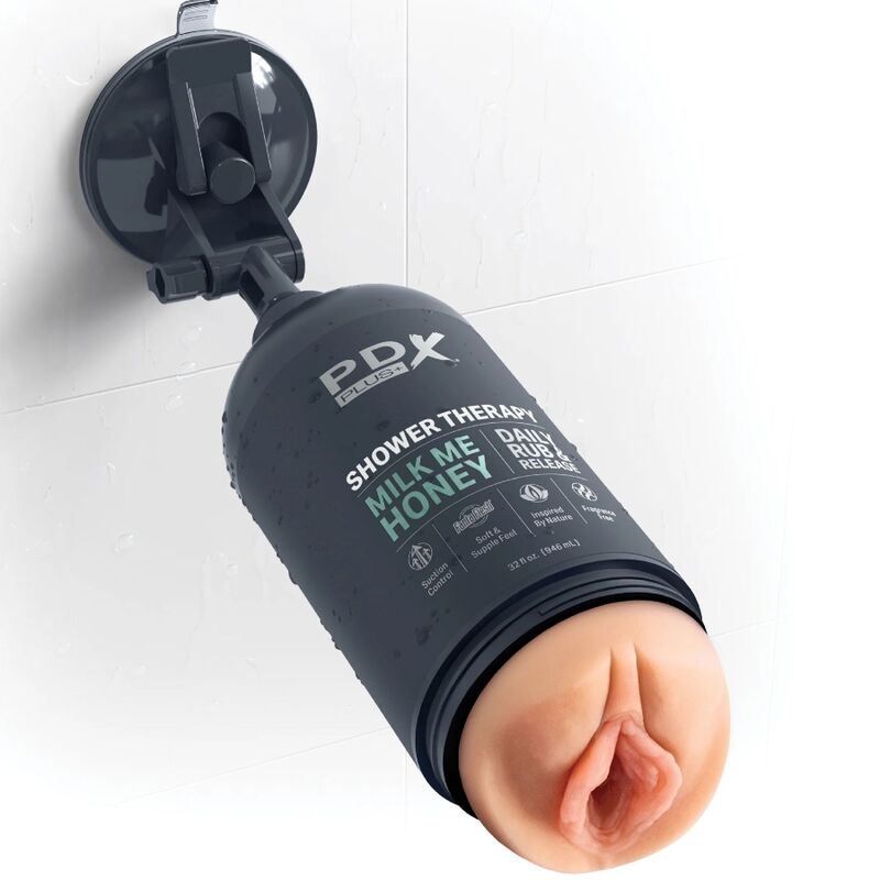 PDX PLUS - STROKER MASTURBATOR DISCREET DESIGN OF MILK ME HONEY SHAMPOO BOTTLE