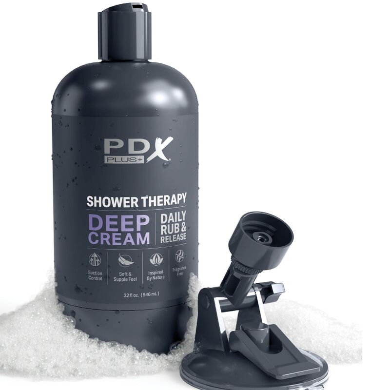 PDX PLUS - STROKER MASTURBATOR DISCREET DEEP CREAM SHAMPOO BOTTLE DESIGN