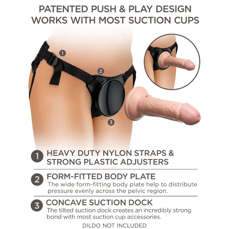 KING COCK - ELITE ADJUSTABLE HARNESS FOR BEGINNERS