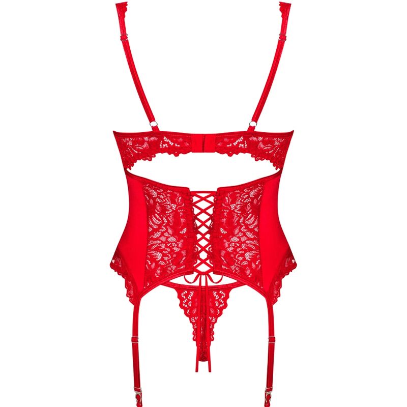 OBSESSIVE - AMOR CHERRIS CORSET & TANGA S/M