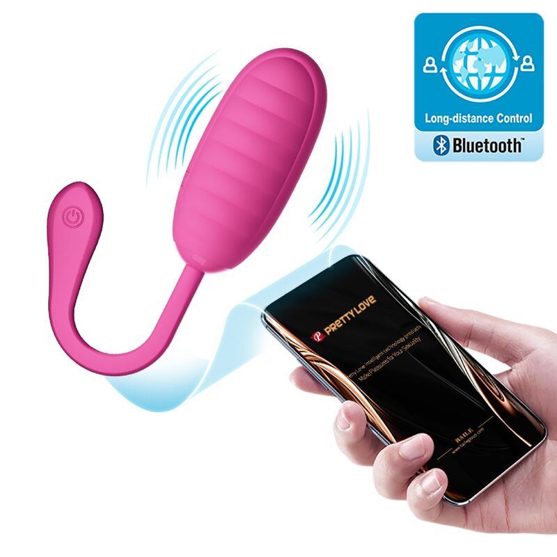 PRETTY LOVE - CATALINA PINK RECHARGEABLE VIBRATING EGG