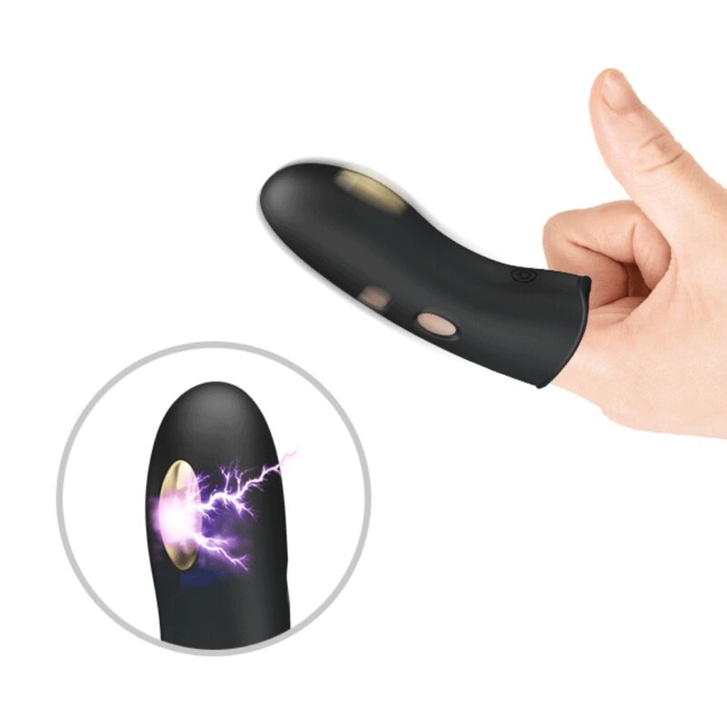 PRETTY LOVE - MARICO BLACK ELECTRO-STIMULATOR FINGER COVER