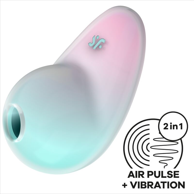 SATISFYER - PIXIE DUST BLUE AIR PLUSE STIMULATOR