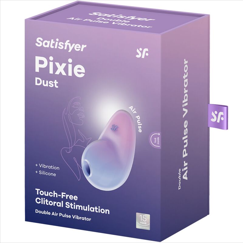 SATISFYER - PIXIE DUST BLUE AIR PLUSE STIMULATOR