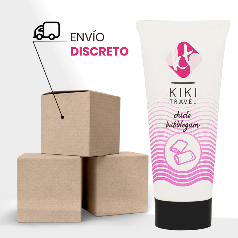 KIKÍ TRAVEL - BUBBLEGUM LUBRICANT 50 ML