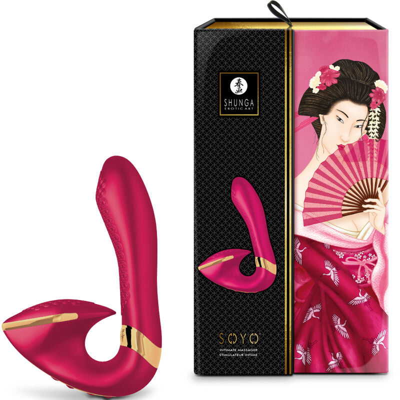 SHUNGA - SOYO INTIMATE MASSAGER BLACK