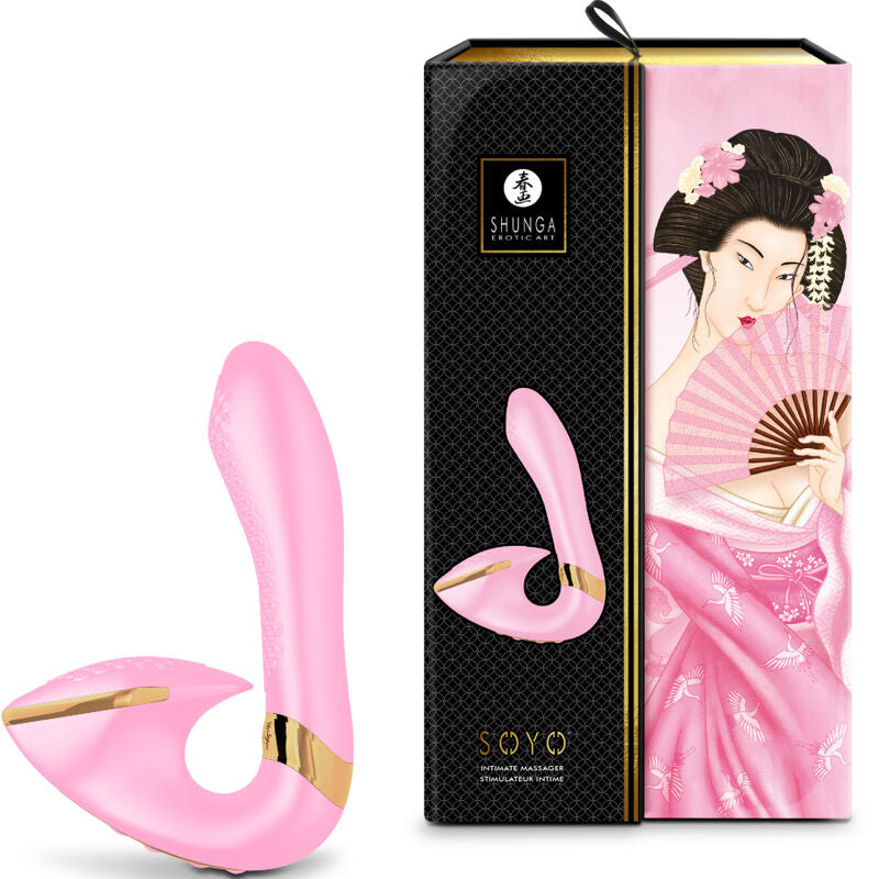 SHUNGA - SOYO INTIMATE MASSAGER BLACK