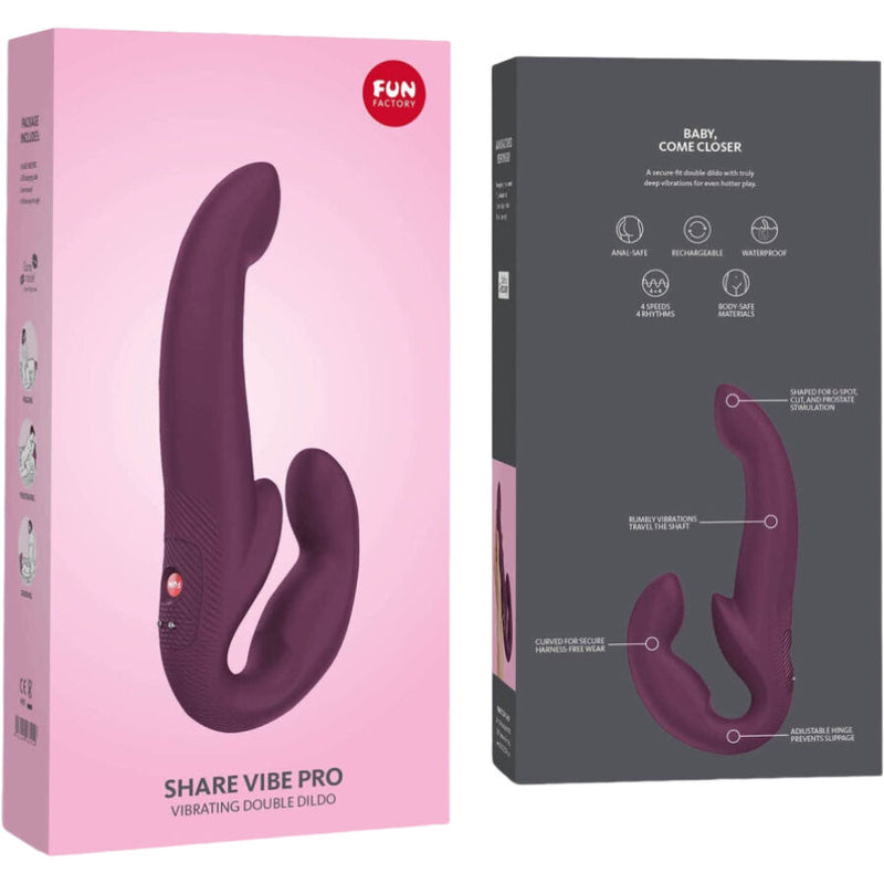 FUN FACTORY - SHARE VIBE PRO DOUBLE VIBRATOR VIOLET