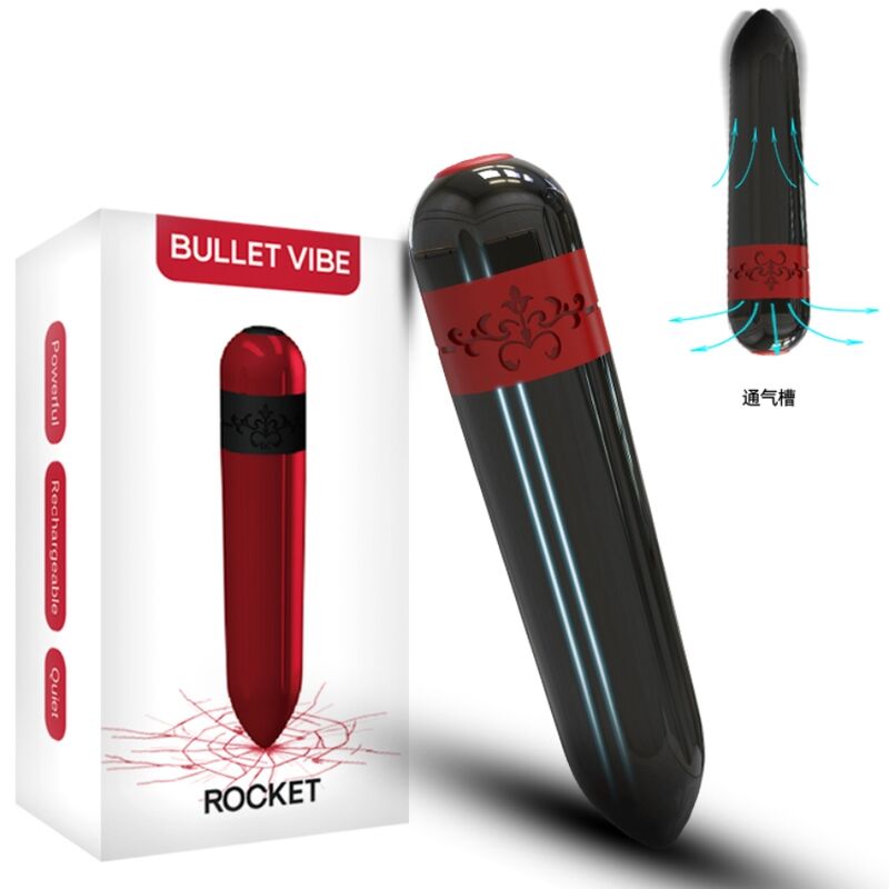 ARMONY - ROCKET VIBRATOR BULLET REMOTE CONTROL BLACK