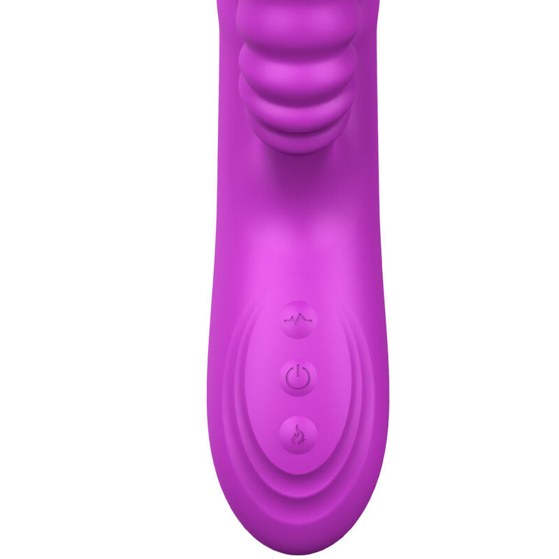 ARMONY - ANGELIA MULTIFUNCTION VIBRATOR WITH STIMULATING TONGUE VIOLET HEAT EFFECT