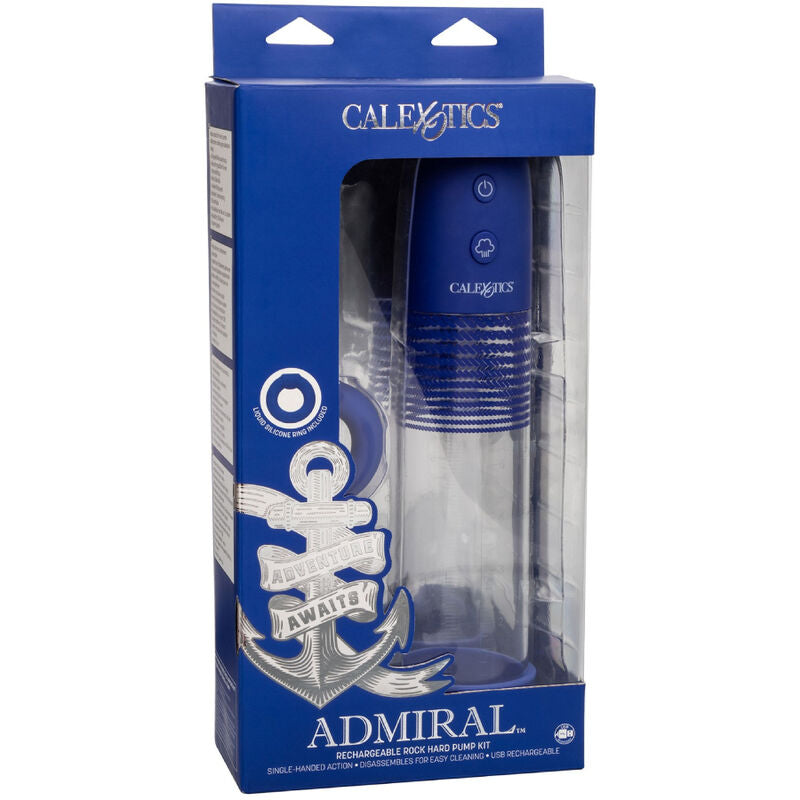 CALEXOTICS - ADMIRAL ERECTION PUMP KIT RECHARGEABLE