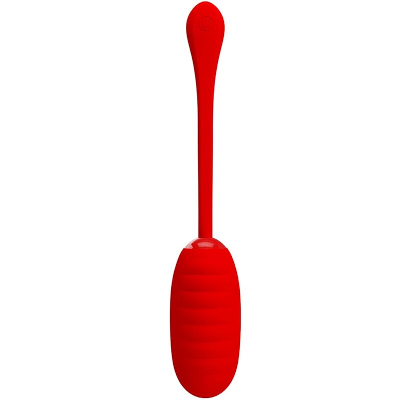 PRETTY LOVE - KIRK RECHARGEABLE VIBRATING EGG RED