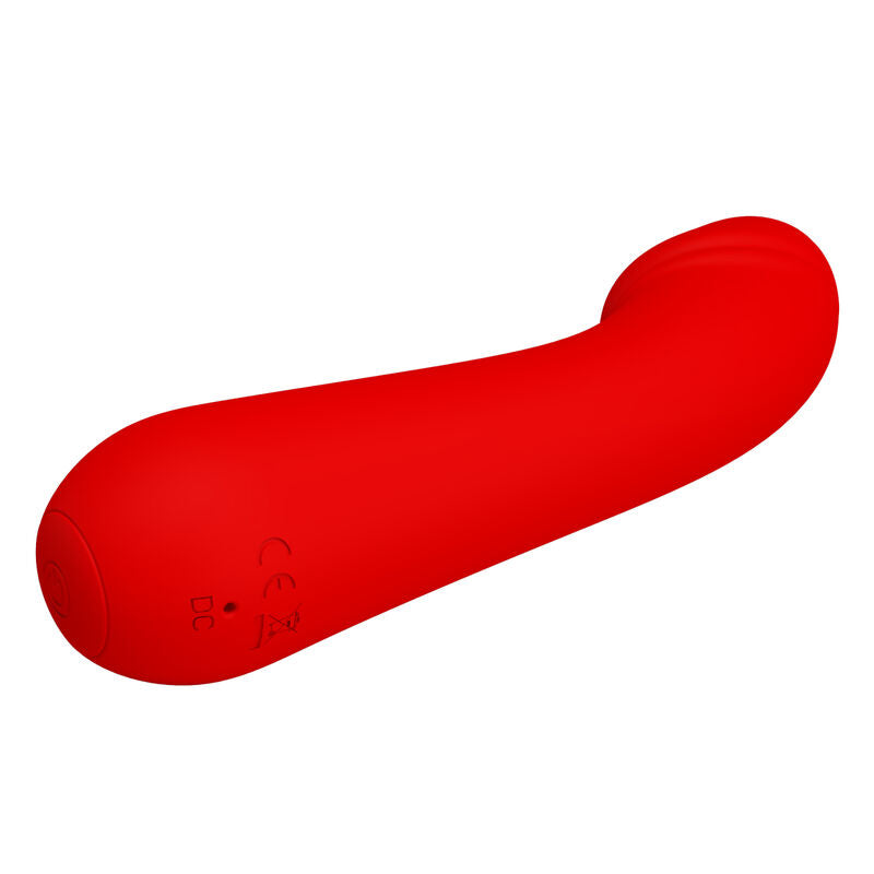 PRETTY LOVE - CETUS RECHARGEABLE VIBRATOR RED