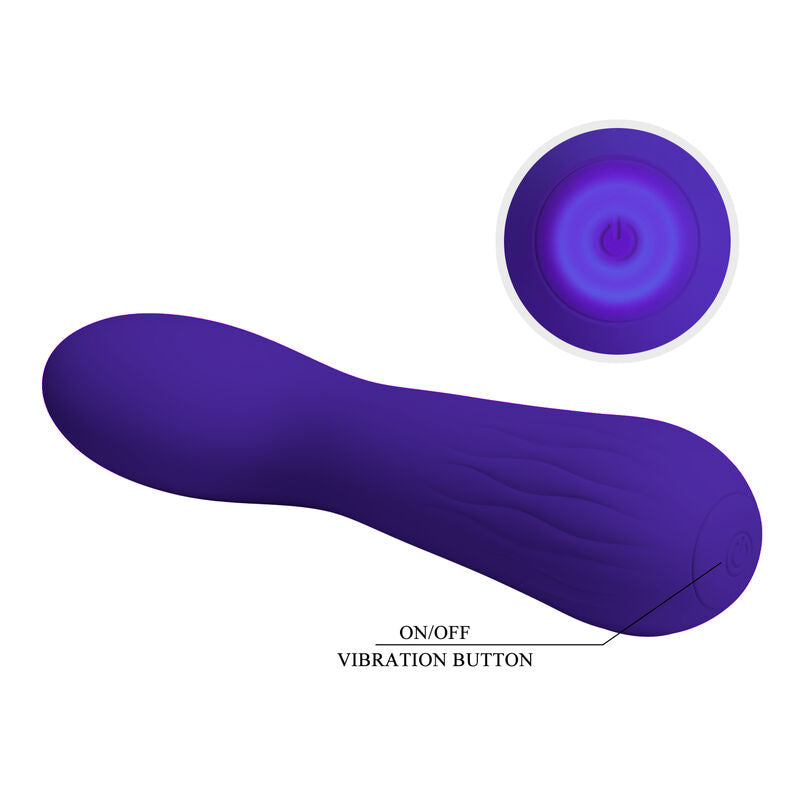 PRETTY LOVE - FAUN RECHARGEABLE VIBRATOR PURPLE