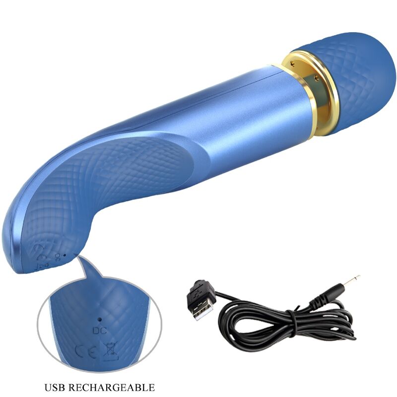 PRETTY LOVE - MASSAGER 7 VIBRATION MODES BLUE