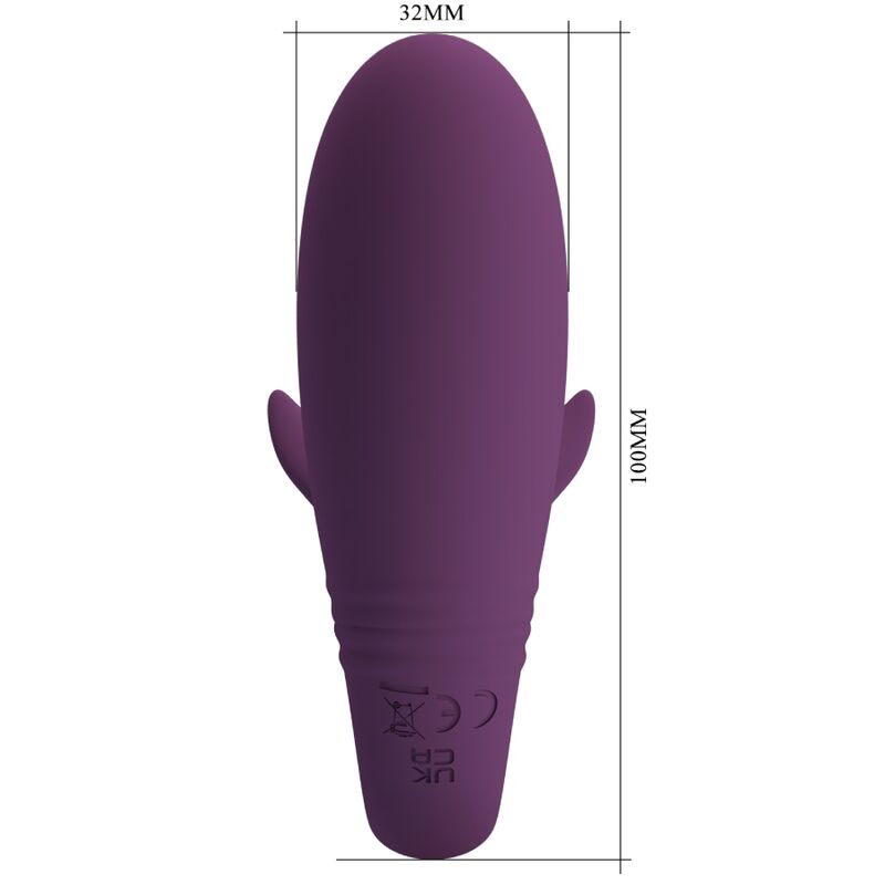 PRETTY LOVE - JAYLEEN VIBRATOR APP REMOTE CONTROL PURPLE