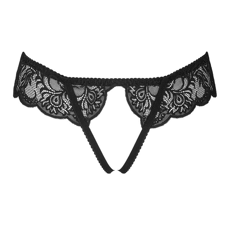 LIVCO CORSETTI FASHION - LOVE STORY LC 90679 PANTY CROTCHLESS BLACK L/XL