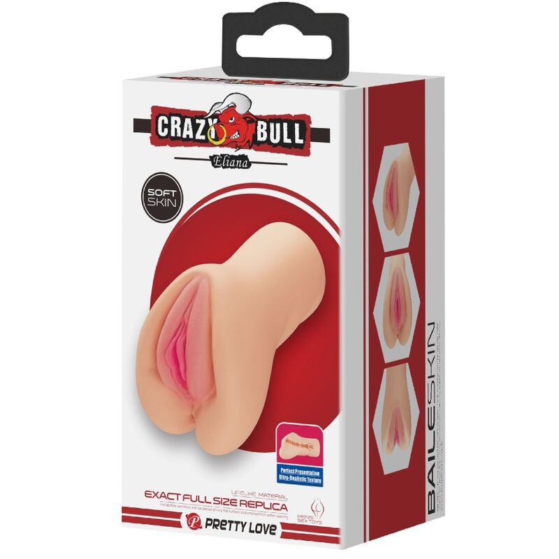 CRAZY BULL - ELIANA VAGINA-SHAPED MASTUBADOR