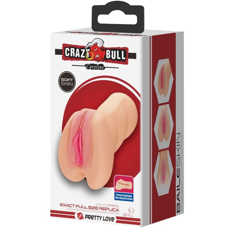 CRAZY BULL - CAROLINE VAGINA-SHAPED MASTUBADOR