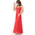 CHILIROSE - CR 3883 BABYDOLL LONG RED S/M