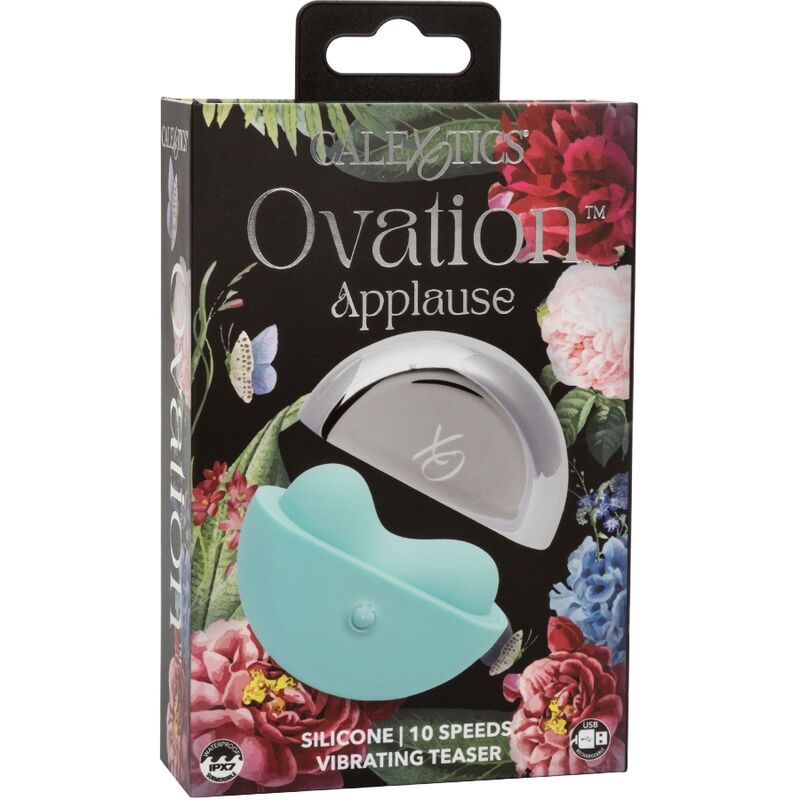 CALEXOTICS - OVATION APPLAUSE STIMULATOR AQUA GREEN