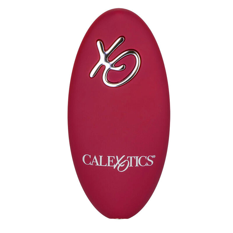 CALEXOTICS - RIDER MASSAGER DOUBLE MOTOR REMOTE CONTROL RED