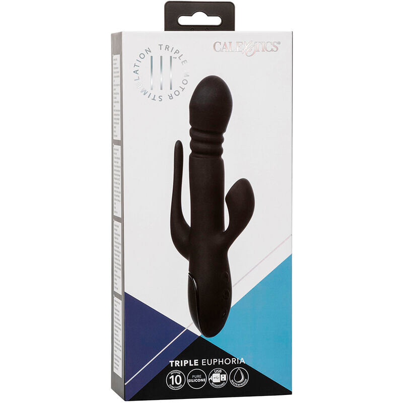 CALEXOTICS - VIBRATOR TRIPLE EUPHORIA BLACK