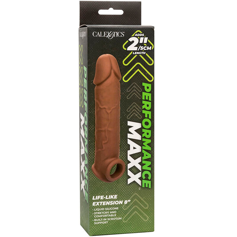 CALEXOTICS - PERFORMANCE MAXX LIFE-LIKE EXTENSION 8 BROWN SKIN