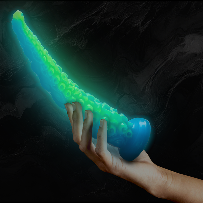 EPIC - SCYLLA FLUORESCENT THIN TENTACLE DILDO LARGE SIZE