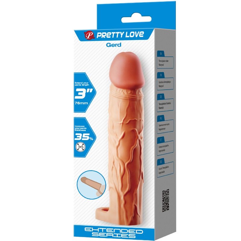 PRETTY LOVE - GERD PENIS EXTENDER COVER FLESH