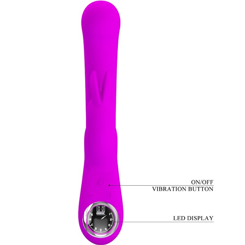 PRETTY LOVE - VIBRADOR ESTIMULADOR ROXO SKYLAR