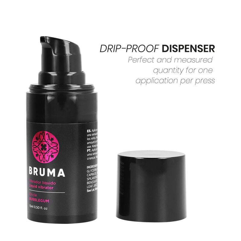 BRUMA - LIQUID VIBRATOR ULTRA SLIDING BUBBLEGUM 15 ML