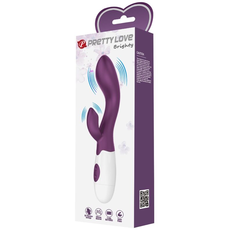 PRETTY LOVE - BRIGHTY G-SPOT VIBRATOR PURPLE