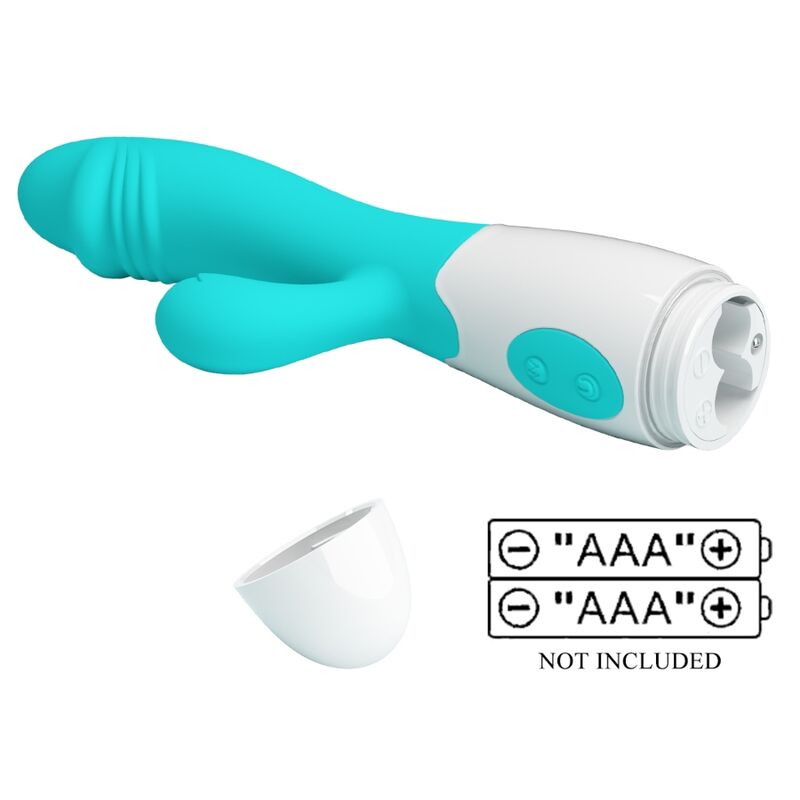 PRETTY LOVE - VIBRADOR SNAPPY G-SPOT VERDE ÁGUA