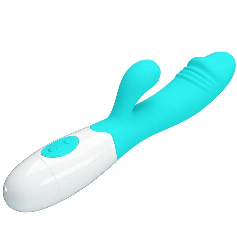 PRETTY LOVE - VIBRADOR SNAPPY G-SPOT VERDE ÁGUA
