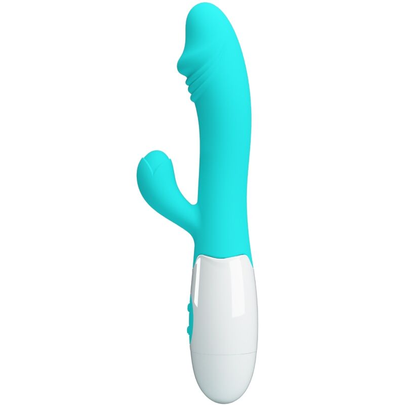 PRETTY LOVE - VIBRADOR SNAPPY G-SPOT VERDE ÁGUA