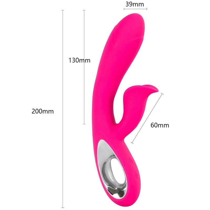 ARMONY - DARO VIBRATOR & PULL RING STIMULATOR FUCHSIA