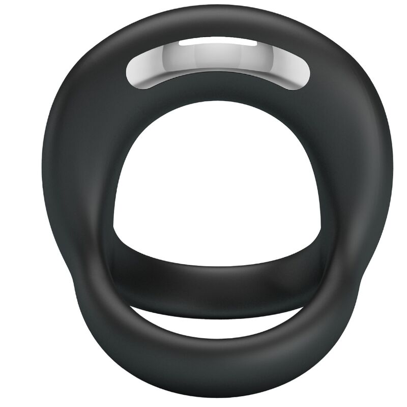 PRETTY LOVE - ELLIOTT  BLACK VIBRATOR RING