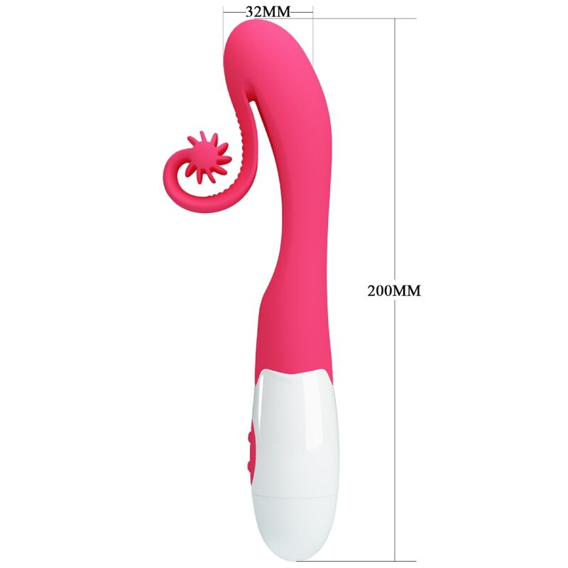 ROMANCE - PINK VIBRATOR AND STIMULATOR 30 SPEEDS